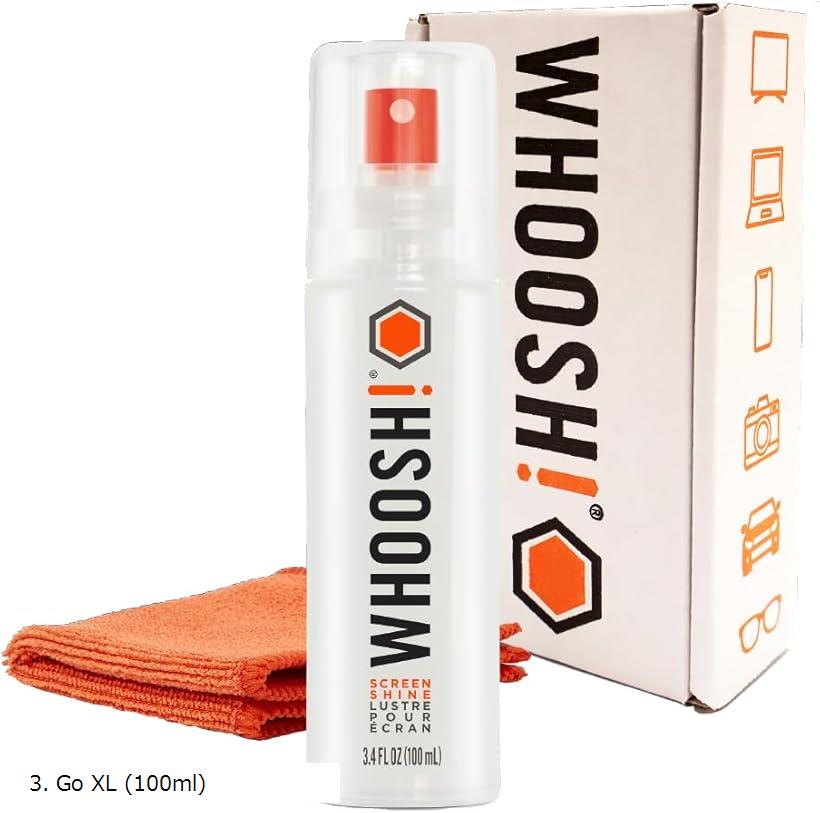 SCREEN SHINE 液晶クリーナー ノンアルコール スマホ 液晶モニタ用 抗菌クロスセット 3. Go XL 100ml (..