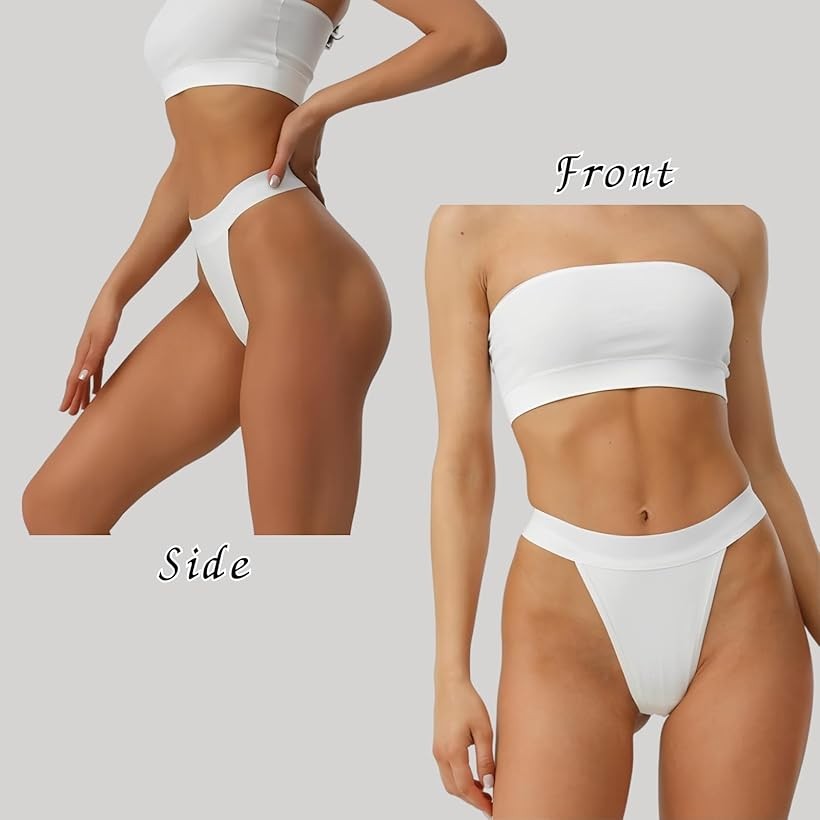 スポーツ ショーツ 競技用 インナー Tバック 締め付けない しなやか レーシング パンツ レディース ハイカット (ホワイト, M)