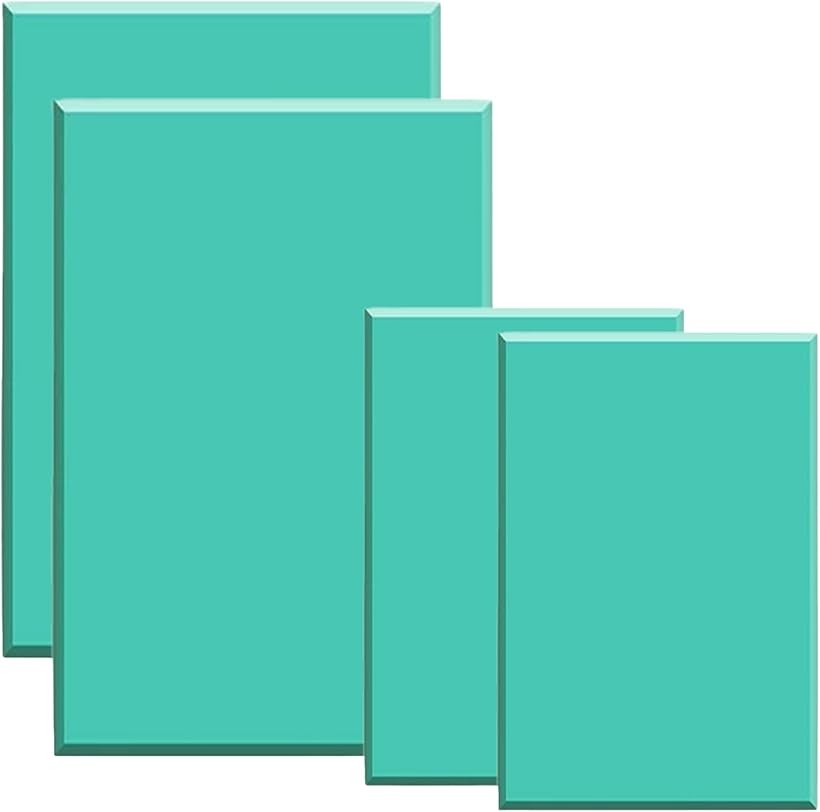 MONOSTORE ゴムスタンプシート ゴムシート 版画 彫刻 厚さ3mm A4 A6 4枚セット