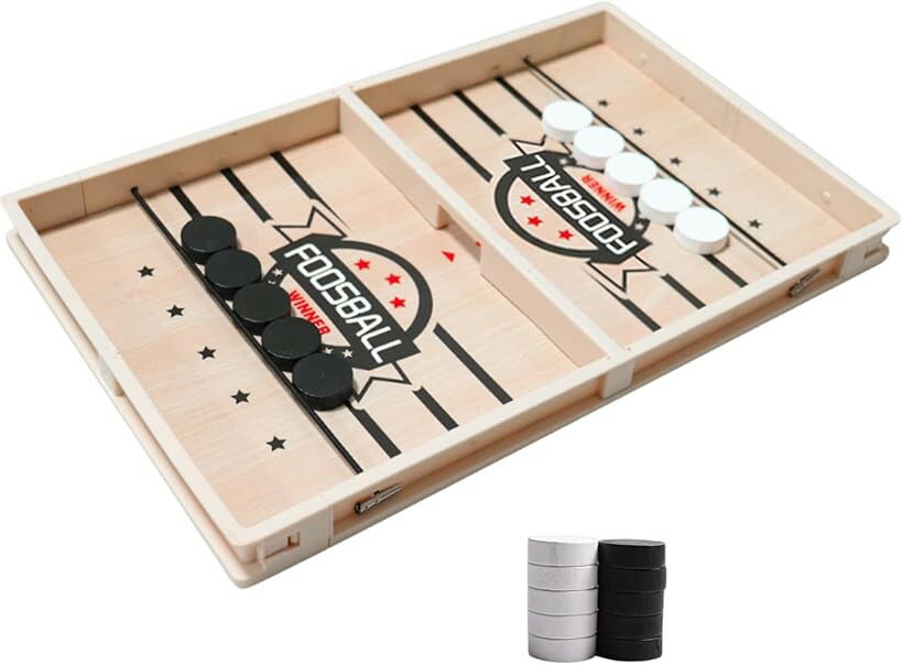 樂天商城 - スリングホッケー ボードゲーム テーブルゲーム エアホッケー 対戦 2個セット パーティー 卓上 パーティーゲーム 子供 大人 家族ゲーム