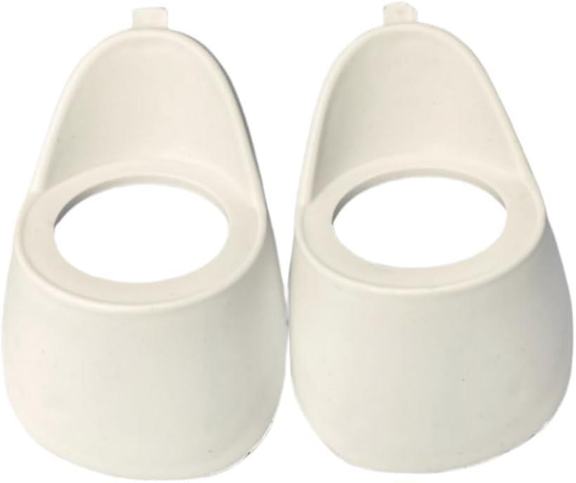 スピーカー ブラケット 車 ツイーター リアスピーカー マウント ホワイト 左右セット (ホワイト)