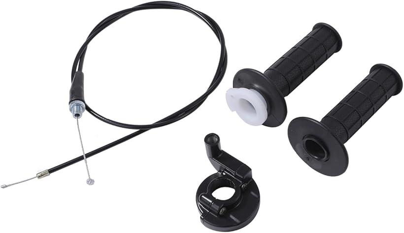 互換品ハイスロットル セット キット ビッグ キャブレター アクセル ワイヤー 120cm ケイヒン PWK OKO KOSO 21 24 28 30 32 33 34 35 38 等 カスタム パーツ 汎用品