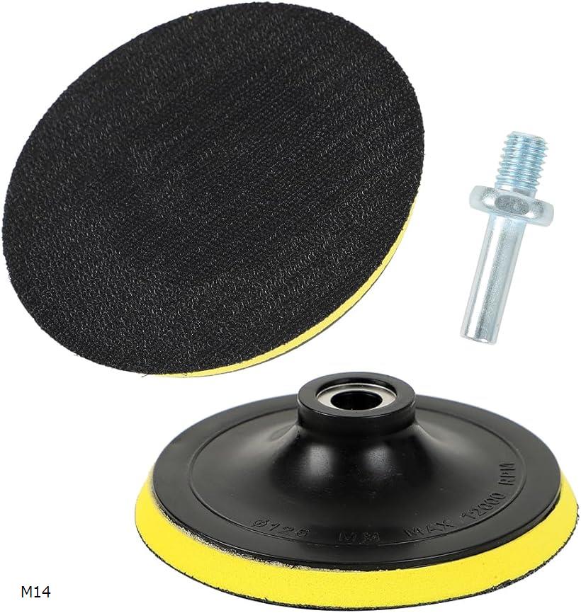 AllBright ソフトパッド ベースパッド 125mm 電動ポリッシャー 研磨 スポンジバフ サンディング 2個セ..