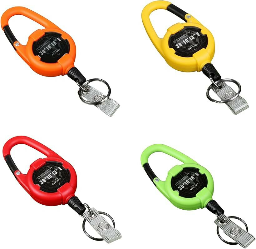 バリエーションコード : 2brt5chkqj商品コード2brtt54xd5商品名伸縮式リールキーホルダー 4個セット 80cm 強化ワイヤー仕様 落下防止設計 収納可能ブランドlulubelleカラーカラフルサイズ等小型 (Compact)伸縮機能：＊最大80cm伸縮＊ 強化ワイヤー仕様の伸びるキーチェーンで、キー使用時に手元から離れず安全に操作可能、使用後は自動的に巻き取られてコンパクトに収納安全性重視：落下防止設計 フック部に二重ロック機構を採用し、鍵やIDカードを安全に携帯可能、突然の外れや鍵の紛失を徹底防止耐久性設計：高品質な強化プラスチック製カラビナと頑丈なワイヤーで、10kg以上の耐荷重を実現‌多用途対応‌：便利な4個セット、マルチシーン対応 車鍵/オフィスキー/工場IDカードなど、あらゆるキーホルダー需要に最適実用的サイズ：コンパクトな本体サイズで持ち運びやすく、ポケット収納可能な小型設計、ベルトやバッグへの取り付けが簡単＊注意ください＊ ・写真の写り方により、実際の商品と異なって見える場合がございます。・サイズにつきましては若干の誤差が生じる場合がございます。・生産時期により、商品のデザインが若干異なる場合がございます。上記予めご了承の上お買い求めくださいませ。※ 他ネットショップでも併売しているため、ご注文後に在庫切れとなる場合があります。予めご了承ください。※ 品薄または希少等の理由により、参考価格よりも高い価格で販売されている場合があります。ご注文の際には必ず販売価格をご確認ください。※ 沖縄県、離島または一部地域の場合、別途送料の負担をお願いする場合があります。予めご了承ください。※ お使いのモニタにより写真の色が実際の商品の色と異なる場合や、イメージに差異が生じることがあります。予めご了承ください。※ 商品の詳細（カラー・数量・サイズ 等）については、ページ内の商品説明をご確認のうえ、ご注文ください。※ モバイル版・スマホ版ページでは、お使いの端末によっては一部の情報が表示されないことがあります。すべての記載情報をご確認するには、PC版ページをご覧ください。スタイリッシュで機能的な伸縮式キーホルダーが4個セットでお届けします。最大80cmまで伸びる強化ワイヤー仕様で、キーの使用時に便利な長さまで引き出すことができます。本体は耐久性の高いブラックカラーで、スマートなデザインが特徴です。キーリング部分は360度回転し、キーの取り付けや使用がスムーズです。コンパクトな収納性と、必要な時に十分な長さまで伸ばせる実用性を兼ね備えています。カラビナ式のクリップで、ベルトループやバッグへの装着も簡単です。落下防止設計により、大切な鍵の紛失を防ぎます。ビジネスシーンでの社員証や、施設の入退室カードの携帯にも最適です。デザイン性と機能性を両立させた実用的なアイテムで、日常生活をより便利にします。