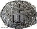 スタートサイド ベルトバックル のみ メンズ レディース カジュアル ベルト幅 3.8cm ベーシック系(唐草十字三連B)
