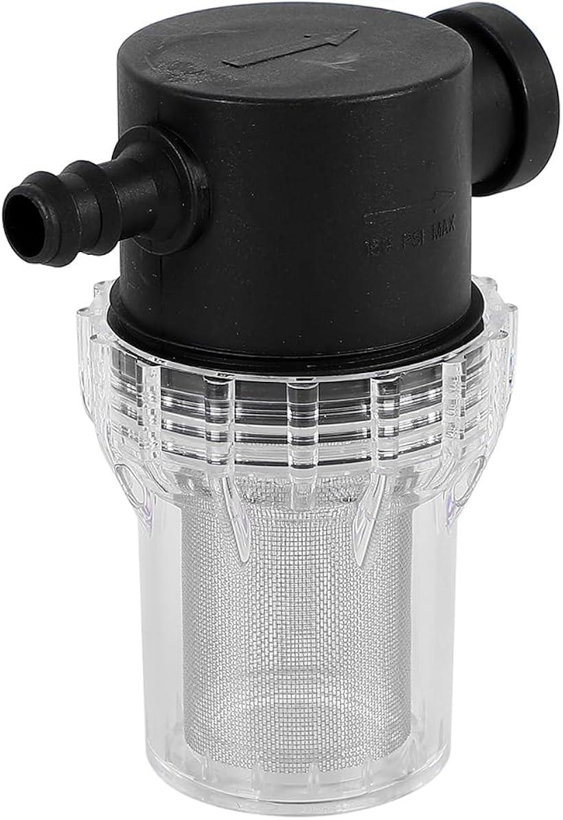 AllBright 砂取り器 ポンプ ゴミ 砂利 除去 水槽 水替え 井戸 4分 ホース内径 16mm (ブラック)