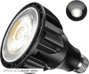 LED植物育成ライト E26 ランプ口 24W フルスペクトル(ブラック, ビーム角38度-5800K)