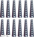 パーマロッド 円錐ロッド ヘアローラー 円すい ヘアカーラー スパイラルパーマ リタッチ ナチュラル ショート(2.7-1.4cm 12本)