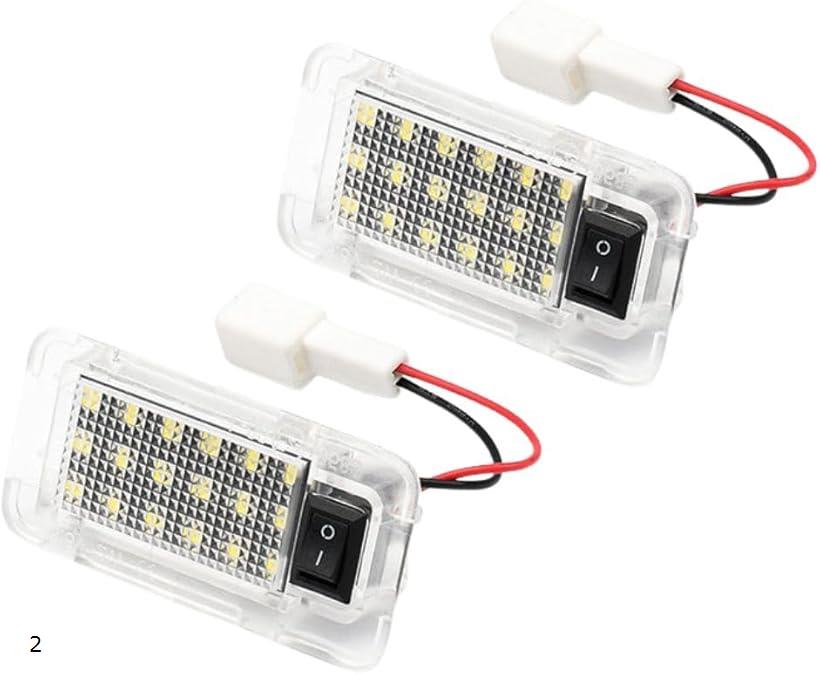 互換品 互換品 トヨタ 汎用 LED ラゲッジランプ ヴェルファイア ノア ヴォクシー ハリアー プリウス エスティマ ラクティス カローラ シエンタ6500K ユニット交換 ホワイト (2個)