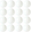 卓球ボール ピンポン玉 娯楽用 練習 プラスチック 無地 50個セット ホワイト(ホワイト)