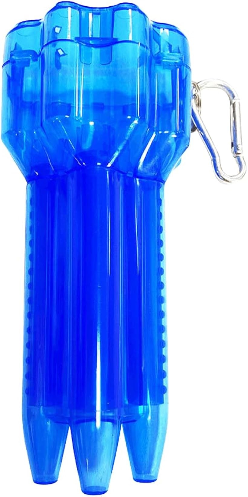 ダーツケース コンパクト ダーツホルダー 3本 プラスチック (ブルー)