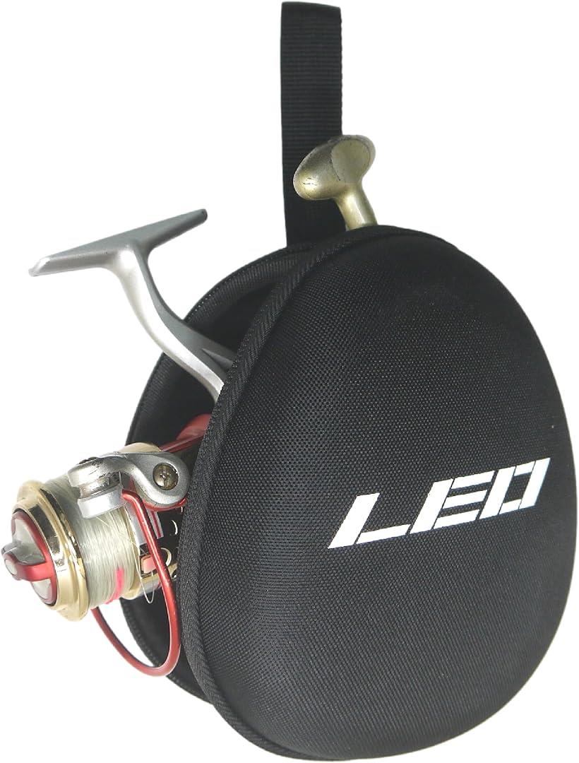 釣りリール バッグ リールケース リールカバー リール保護バッグ スピニングリールカバー 保護ケース フィッシングリールバッグ 釣り用 (ブラック)