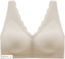 レディース ブラジャー ノンワイヤー ナイトブラ 美胸 育乳 3Dカップ 下着 楽ちん バスト アップ(ホワイト, L)