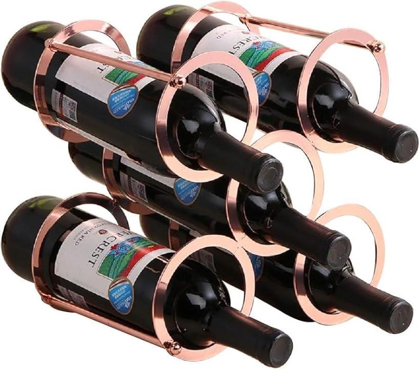 ワインラック ワインホルダー 5本収納 シャンパン ボトル ケース スタンド インテリア N-W61
