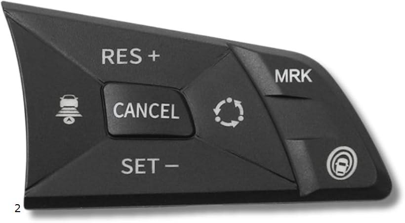 互換品ステアリング ダミースイッチ デイズ ルークス エクストレイル キックス キャラバン インテリア アクセサリー カバー パネル パーツ カスタム 内装 ((2))