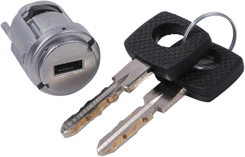 互換品ベンツ 用 キーシリンダー イグニッション 2本セット W126 W124 W201 1264600604 1264600304 等 ..