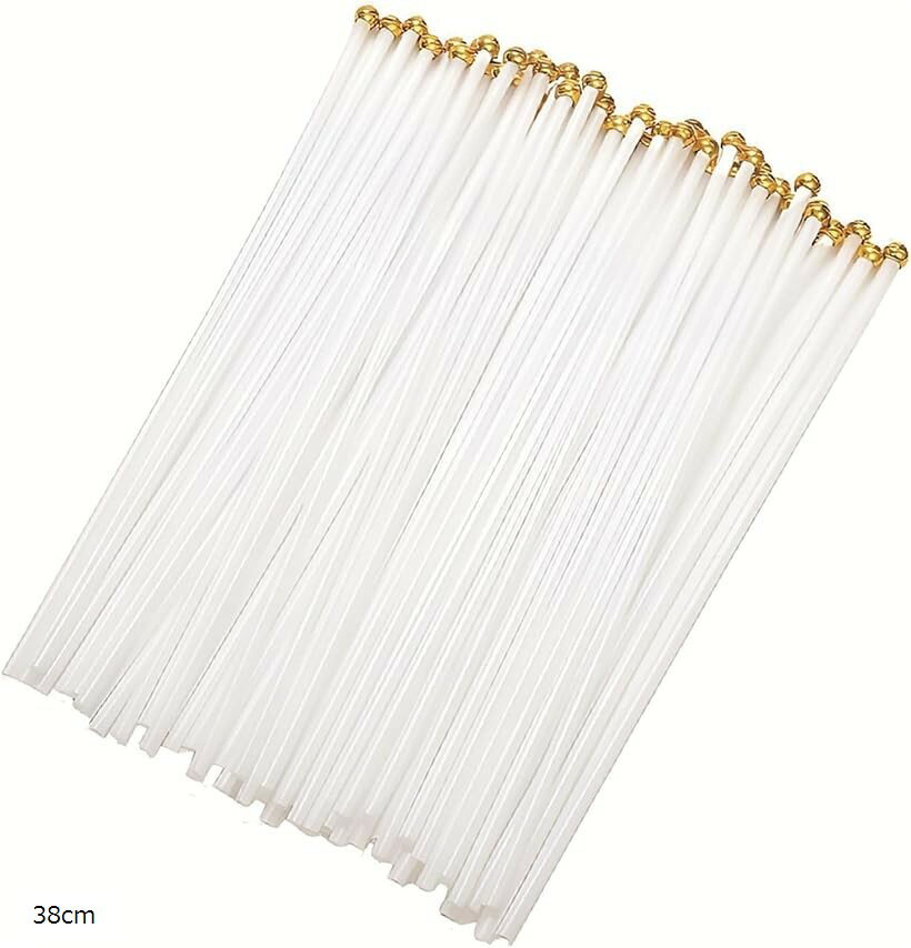 【楽天ランキング1位入賞】手持ち旗ポール 手旗棒 旗ホルダー 50本 プラスチック 旗竿 手持ちフラッグ (38cm)