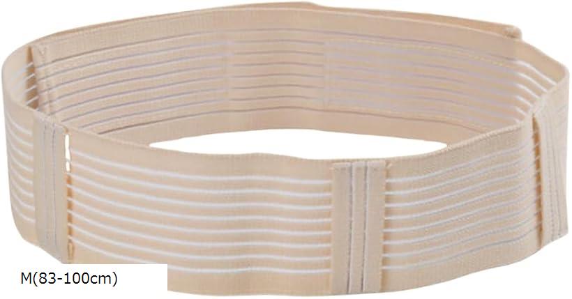 腹膜透析ベルト Gチューブホルダー 固定 (ベージュ, M(83-100cm))