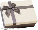 ギフトボックス プレゼントボックス ラッピングボックス リボン 箱(ホワイトA:25x19.7x10cm)