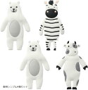 morytrade フック 粘着 壁 傷つけない どうぶつ メガネスタンド 鍵かけ おしゃれ(動物シンプル4個セット)