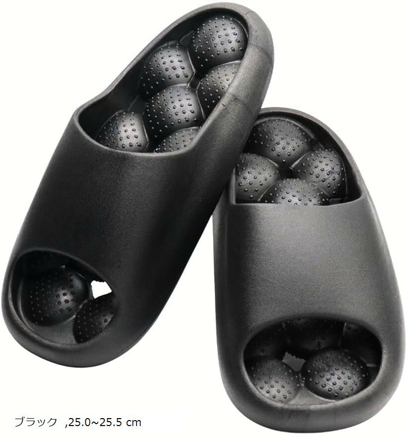 水抜きサンダル 足裏刺激スリッパ 転倒防止すりっぱ 介護すりっぱ 体幹 外履き 大きい eva素材 レディ..
