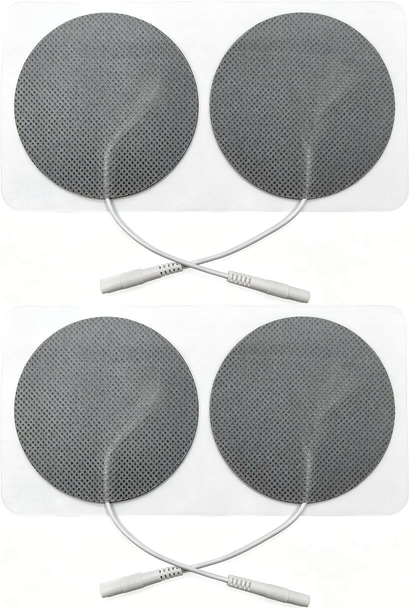 交換用粘着パッド ジェルシート高電導 強粘着 直径70mm 丸型 2.0mm 濃灰色 4枚 (濃...