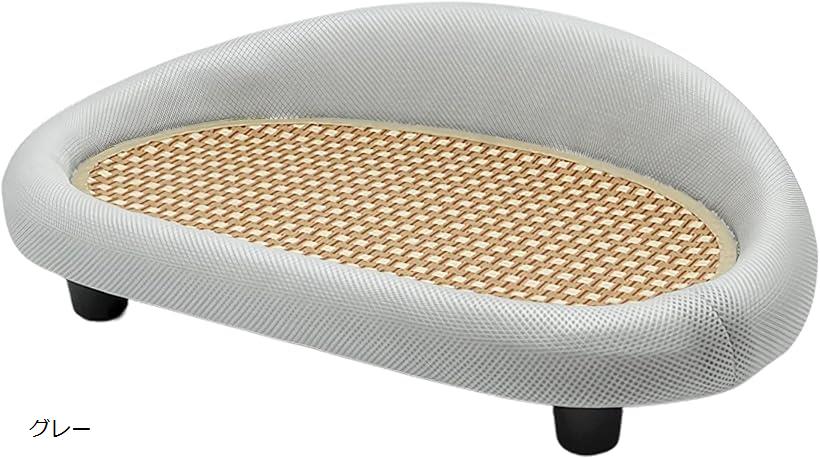 猫 ベッド ソファ ペットソファ 猫ベッド (グレー)