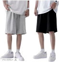 ハーフパンツ メンズ 2枚セット ショートパンツ 短パン ズボン 半ズボン ボトムス ショーツ アウトドア 旅行 ジム 大人 男性 人気 ひざ丈 部屋着 カーゴパンツ(ブラック/グレー, XL)