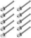 ボルト 六角穴付きボルト ステンレス ワッシャーキット コンバイン 10本セット(M3 x 25mm)