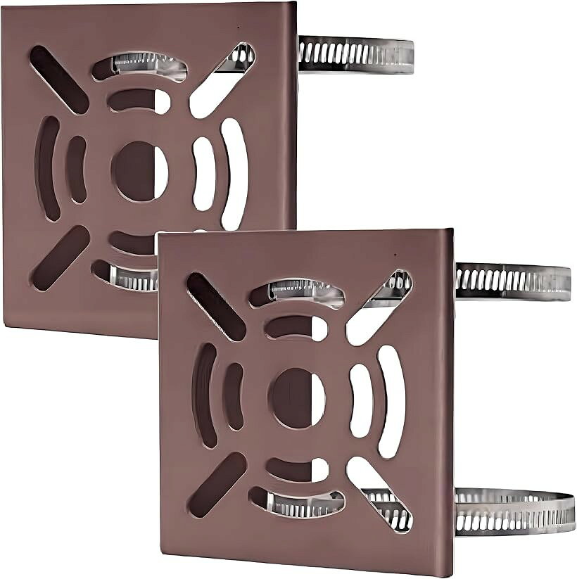 バリエーションコード : 2b9x60jk8c商品コード2b2l4ythwr商品名防犯カメラ 取付金具 ブラケット ポール ハウジング スタンド 監視カメラ 円柱 角柱 屋外 穴あけ不要 ステンレスバンド 20cm 2個セットブランドGavitカラーブラウン「防犯カメラ取り付け用のブラケットセット」防犯カメラを設置したい場合に活用できる防犯カメラ取付用の固定金具・ブラケットスタンドセット。防犯対策用として取り入れて身の回りの防犯環境を整えてみてはいかがでしょうか。「屋外・屋内など様々な箇所に設置できるブラケット」こちらの防犯カメラ取り付け用ブラケットは、付属のステンレスバンドで円柱・角柱などの支柱に防犯カメラをしっかり固定する設計となっております。ポールやコンクリート柱、木柱はもちろん、雨樋や格子・金網フェンスなど、ある程度の強度がある場所であれば「どこにでも」、「簡単に」取り付け可能です。防犯カメラ、街灯、看板、ミラー、ウォルボックス ・ プラボックス・ソーラーパネル・ソーラーライト等を、取付面に穴を開けることなく取り付けることができます。「簡単設置・穴あけ不要♬」支柱にステンレスバンドを巻き付けて設置するタイプの防犯カメラ取り付け用ブラケットとなっておりますので、構造体に穴をあけたりビス止めしたりすることなく取り入れやすい。設置箇所に穴を開けたくない場合におすすめの固定金具です。「使い道が広がる2点セット」複数箇所に設置したい場合に便利です。予備として確保することもでき、事務所・店舗・倉庫・飲食店・駐車場・マンションなどの法人様のご利用にもおススメです。「Gavit」の防犯ステッカーも併せてご利用くださいませ。「セット内容」カメラブラケット2点セット　サイズ：約107x107x42mm　ステンレスバンド4本　屋外での使用にも耐久性のある取付金具です。＊モニターの環境により、色の見え方に若干差が生じる場合があります。※ 他ネットショップでも併売しているため、ご注文後に在庫切れとなる場合があります。予めご了承ください。※ 品薄または希少等の理由により、参考価格よりも高い価格で販売されている場合があります。ご注文の際には必ず販売価格をご確認ください。※ 沖縄県、離島または一部地域の場合、別途送料の負担をお願いする場合があります。予めご了承ください。※ お使いのモニタにより写真の色が実際の商品の色と異なる場合や、イメージに差異が生じることがあります。予めご了承ください。※ 商品の詳細（カラー・数量・サイズ 等）については、ページ内の商品説明をご確認のうえ、ご注文ください。※ モバイル版・スマホ版ページでは、お使いの端末によっては一部の情報が表示されないことがあります。すべての記載情報をご確認するには、PC版ページをご覧ください。