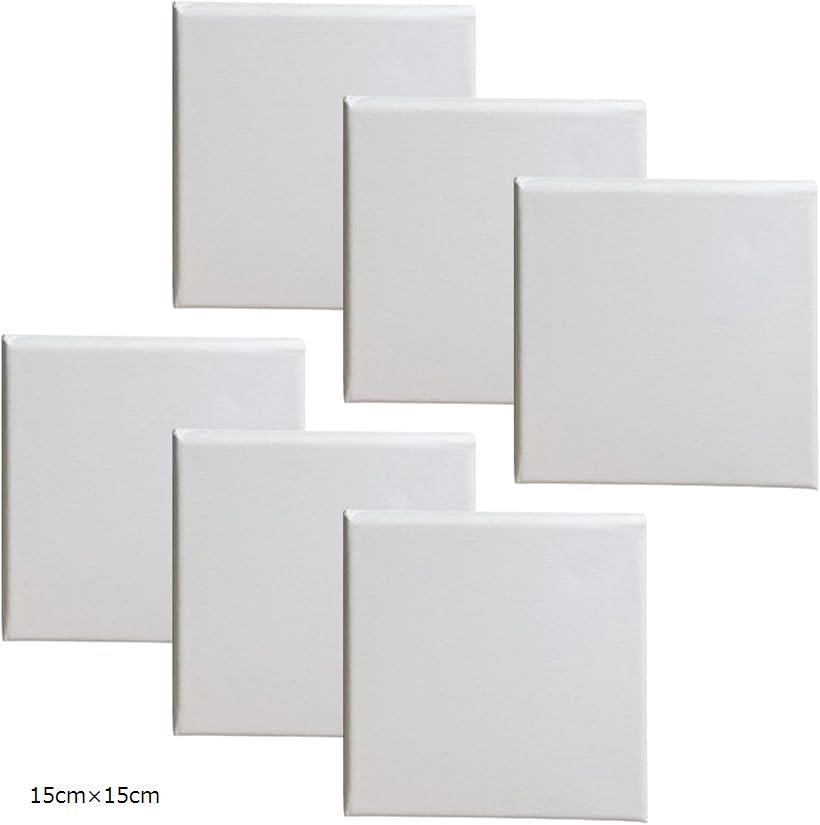 キャンバス キャンバスボード 画材 ミニキャンバス 正方形 アート 油...(3)