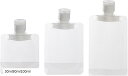 トラベルボトル 詰め替え 小分け 使い回し パウチ キャップ付き 旅行 化粧品 30/50/100mlx各10個(半透明, 30ml50ml100ml)