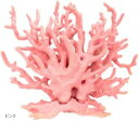 サンゴ 珊瑚 礁 アクアリウム 水槽オブジェ 人工珊瑚 フェイクサンゴ 水族館 装飾 用(ピンク, Free)