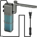 【楽天ランキング1位入賞】水中ポンプ 小型 水槽ポンプ 水槽フィルター 流量800L/H 揚程1.1M 40-60CM水槽適用 日本語説明書付き