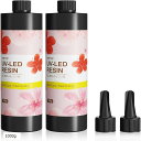 レジン液 UVレジン液 大容量 高い透明 急速に硬化 ハードタイプ 低粘度 詰替用 初心者 UV-LED対応 DIY 手作りクラフト ジュエリー デザイン 用途広い(高い透明, 1000g)