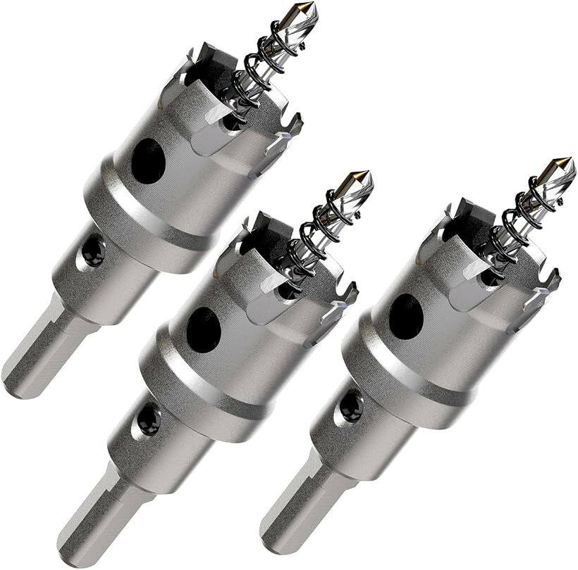 バリエーションコード : 2b6kv0hd28商品コード2b6kvqpq0d商品名互換品現役電気工事士・大工推薦＆監修超硬 ステンレス ホールソー 穴あけ 電動ドリル ホルソー ホールカッターブランドShopXJサイズ等25mm「セット内容」同サイズ3個セット「用途」プロの方から日曜大工、DIY初心者まで広い用途におすすめです。優れた切れ味と耐摩耗性を持った超硬チップを使用。 バイメタルホルソー より強力なロングホールカッターです。「使用時の注意点」潤滑油をご利用ください。「使用用途」電動ドリル、ボール盤に使用可能。センタードリル・六角レンチ付き（センタードリルはシンニング加工によりポンチングが不要です。）「六角軸ではありません」インパクトドライバーの使用を検討の方は別途互換用のドリルチャックが必要です。「被削材」ステンレス板 (10mm以下)、金属、鋼板、鉄 板 用、アルミ 等 合金板、木材、外壁、（エアコン・換気扇の取付け等）、キッチン周り、アクリル、発泡スチロール、薄いモルタル、薄いコンクリート パネル ボード、人口大理石など ＊U字側溝等の二次製品にはお使いいただけません。＊錆防止のため油が付着しております。※ 他ネットショップでも併売しているため、ご注文後に在庫切れとなる場合があります。予めご了承ください。※ 品薄または希少等の理由により、参考価格よりも高い価格で販売されている場合があります。ご注文の際には必ず販売価格をご確認ください。※ 沖縄県、離島または一部地域の場合、別途送料の負担をお願いする場合があります。予めご了承ください。※ お使いのモニタにより写真の色が実際の商品の色と異なる場合や、イメージに差異が生じることがあります。予めご了承ください。※ 商品の詳細（カラー・数量・サイズ 等）については、ページ内の商品説明をご確認のうえ、ご注文ください。※ モバイル版・スマホ版ページでは、お使いの端末によっては一部の情報が表示されないことがあります。すべての記載情報をご確認するには、PC版ページをご覧ください。