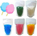 わたがし わたあめ ざらめ 綿菓子 ザラメ わたあめ機で簡単 色砂糖 5色セットx各200g(200グラム (x 5))