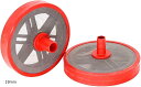 動力噴霧器 ストレーナー 高圧洗浄機 円盤 120mm 2個セット(レッド, 19mm)