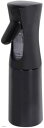 スプレーボトル 霧吹き ミスト マイクロミスト 連続ミスト 空ボトル 200ml(ブラック, 200ml)