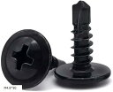 ドリルネジ タッピングネジ ドリルビス シンワッシャー ねじ 100本入り(M4.8x50)