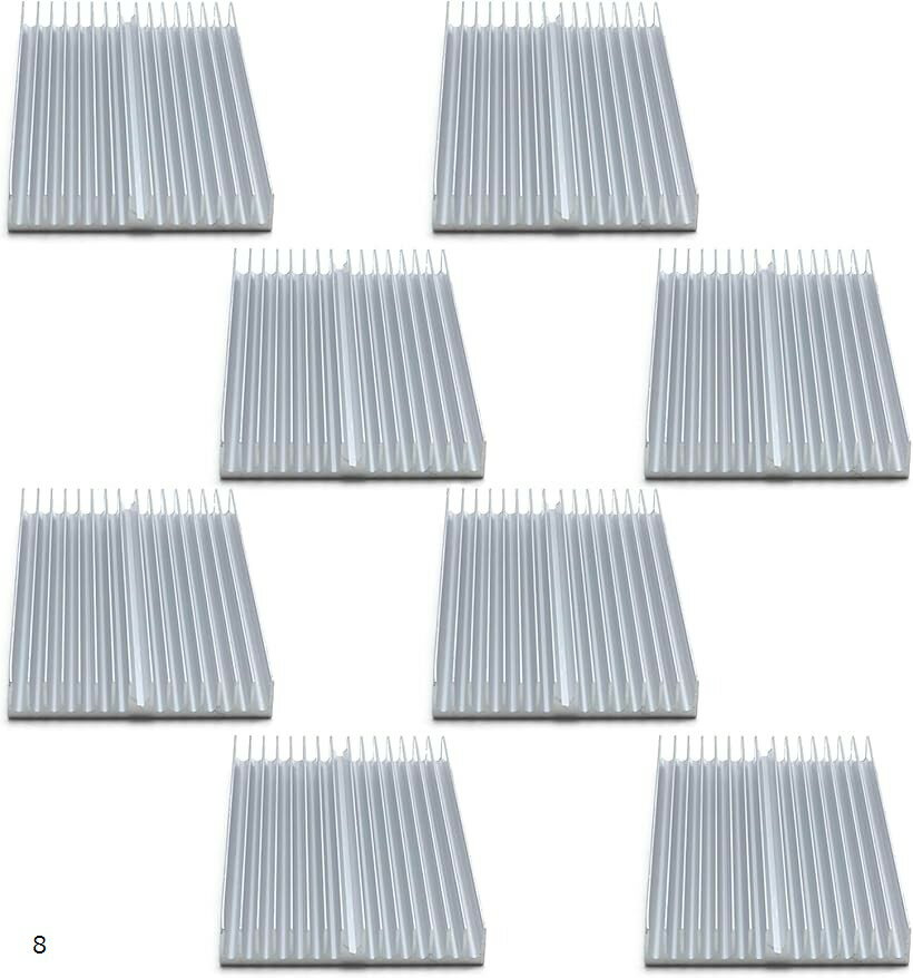 モデルノ ラ テール アルミ ヒートシンク 放熱板 冷却 パーツ 自作PC 電子工作 3Dプリンター モーター ..