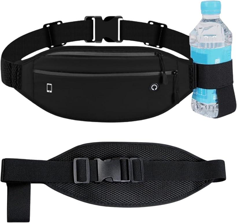 ランニング ポーチ ウエストポーチ 揺れない 防水 スマホ 小物 収納 ジョギング ウォーキング 登山 旅..