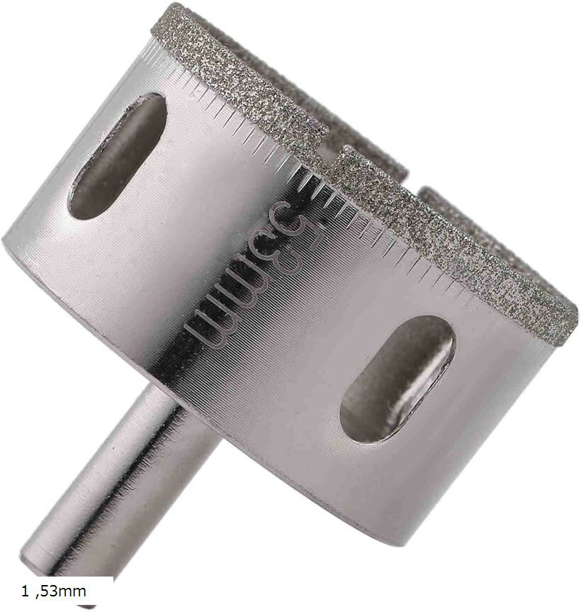 陶器に穴あけ ダイヤモンドホールソー ドリルビット コアビット ガラス タイル 大理石 超硬 電動ドリル..