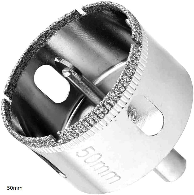 陶器・ガラス・大理石・レンガ・植木鉢に穴あけ ダイヤモンドホールソー センタードリル付き ガイド 陶..