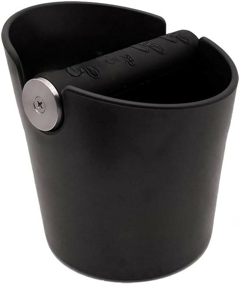 ノックボックス コーヒーマシン ツール 器具 エスプレッソマシン (ブラック, 12.7x12.2c ...