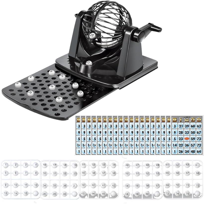 ビンゴセット ゲーム ビンゴカード ビンゴマシーン 抽選器 パーティ