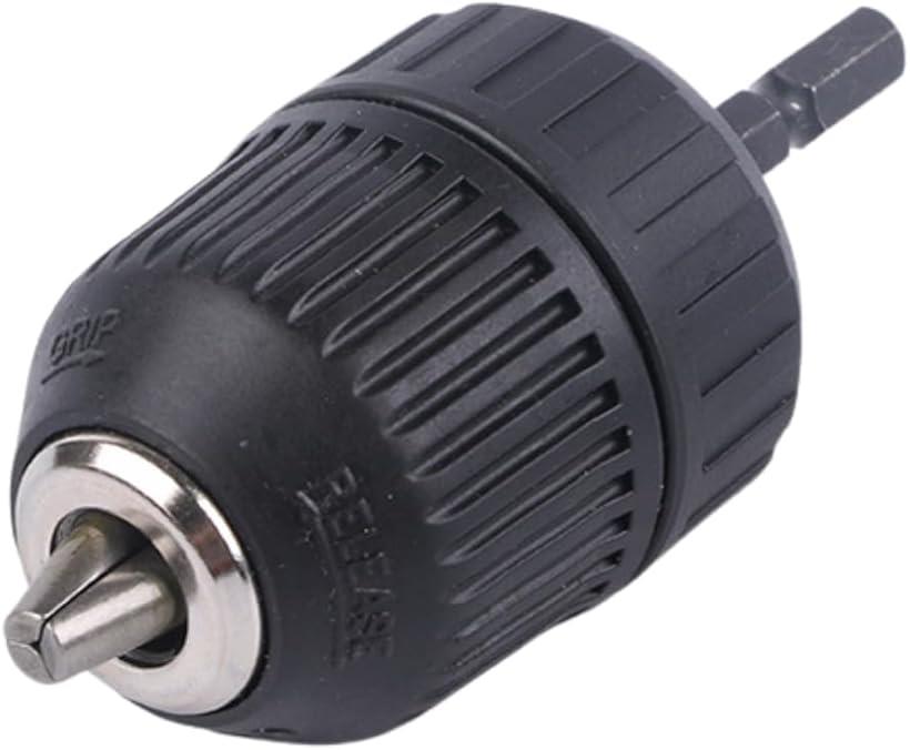 互換品 ドリルチャック インパクト用 六角軸 変換 インパクトドライバー アタッチメント (ワンサイズ)