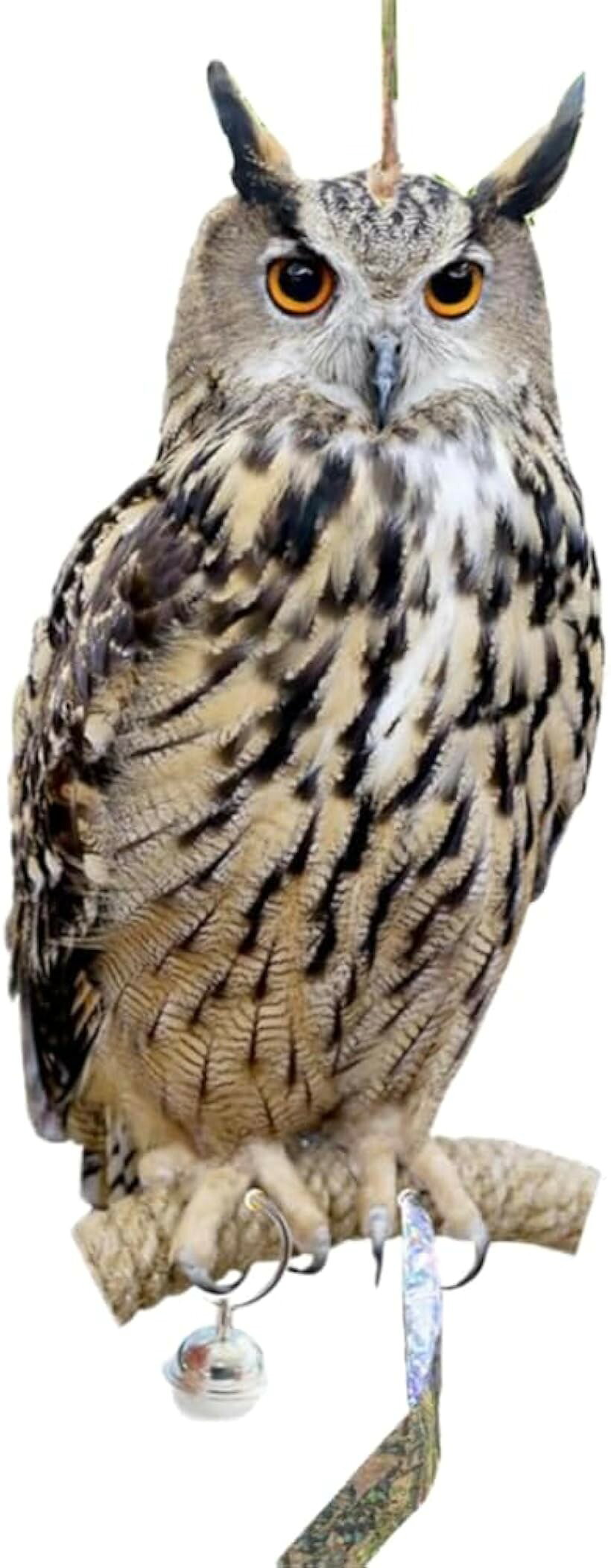 鳥よけ フクロウ 鳥避けグッズ 鳥よけグッズ ムクドリ 撃退 カラス ベランダ ふくろう 鳩よけ 烏除け ..