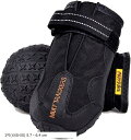 マットトラッカーズ 犬 靴 ケガ防止 傷口保護 オールシーズン犬用靴 1足 2個入り XXS-XS(ブラック, 1号(XXS-XS) 5.7 - 6.4 c)