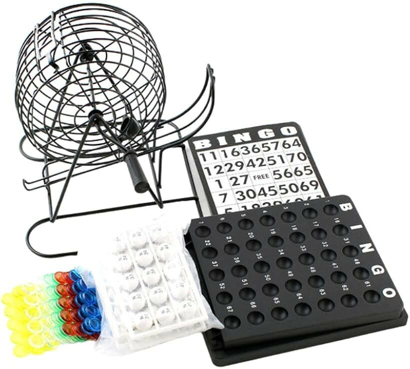 ビンゴマシーンセット ビンゴゲーム 卓上ゲーム 抽選 抽選機 忘年会 新年会 パーティー くじ引き
